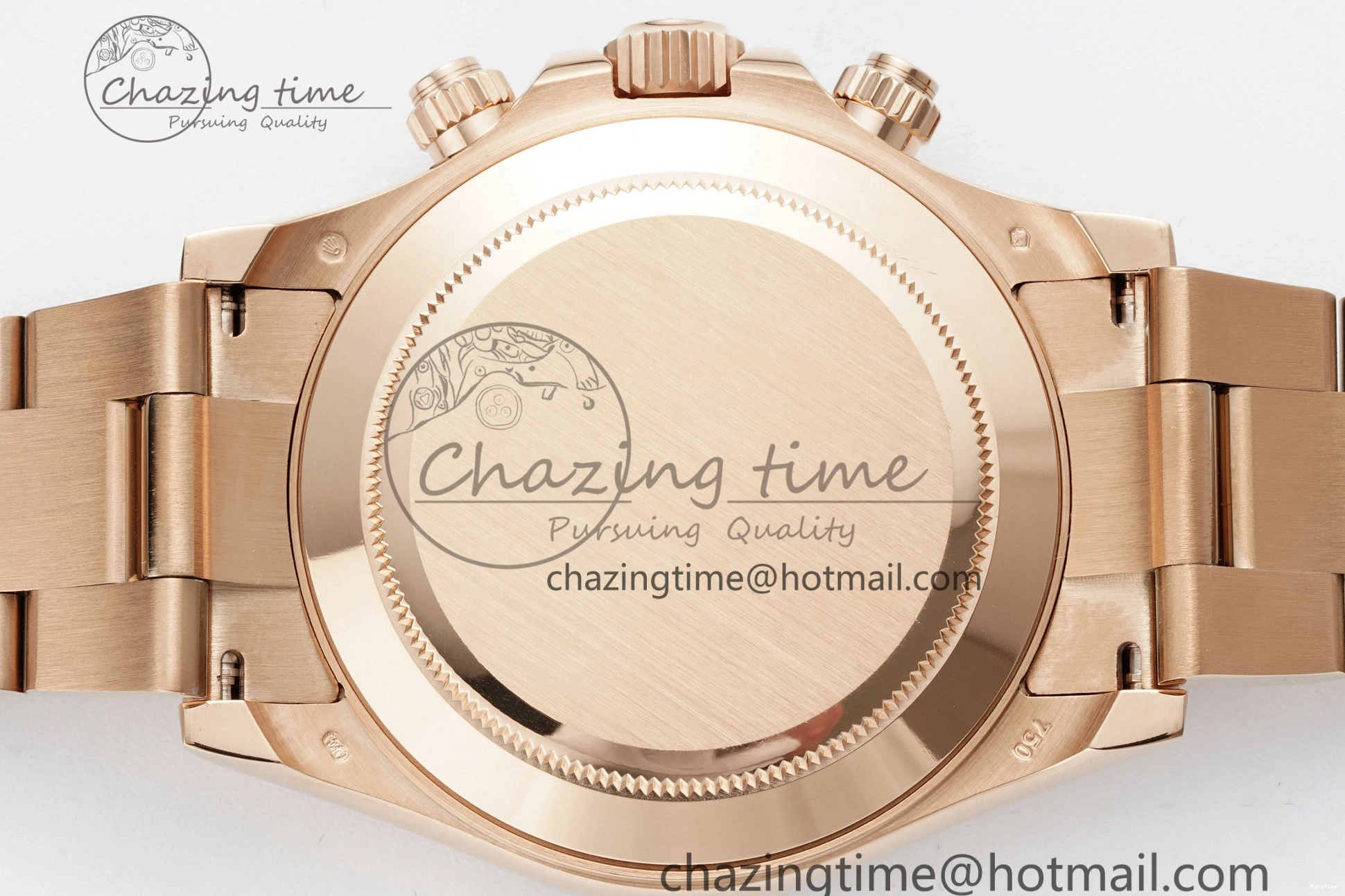 MiroTime 0309 Sporty Daytona 116505 QF 1:1 Best Edition RG Dial on RG Bracelet SA4130 V 1755